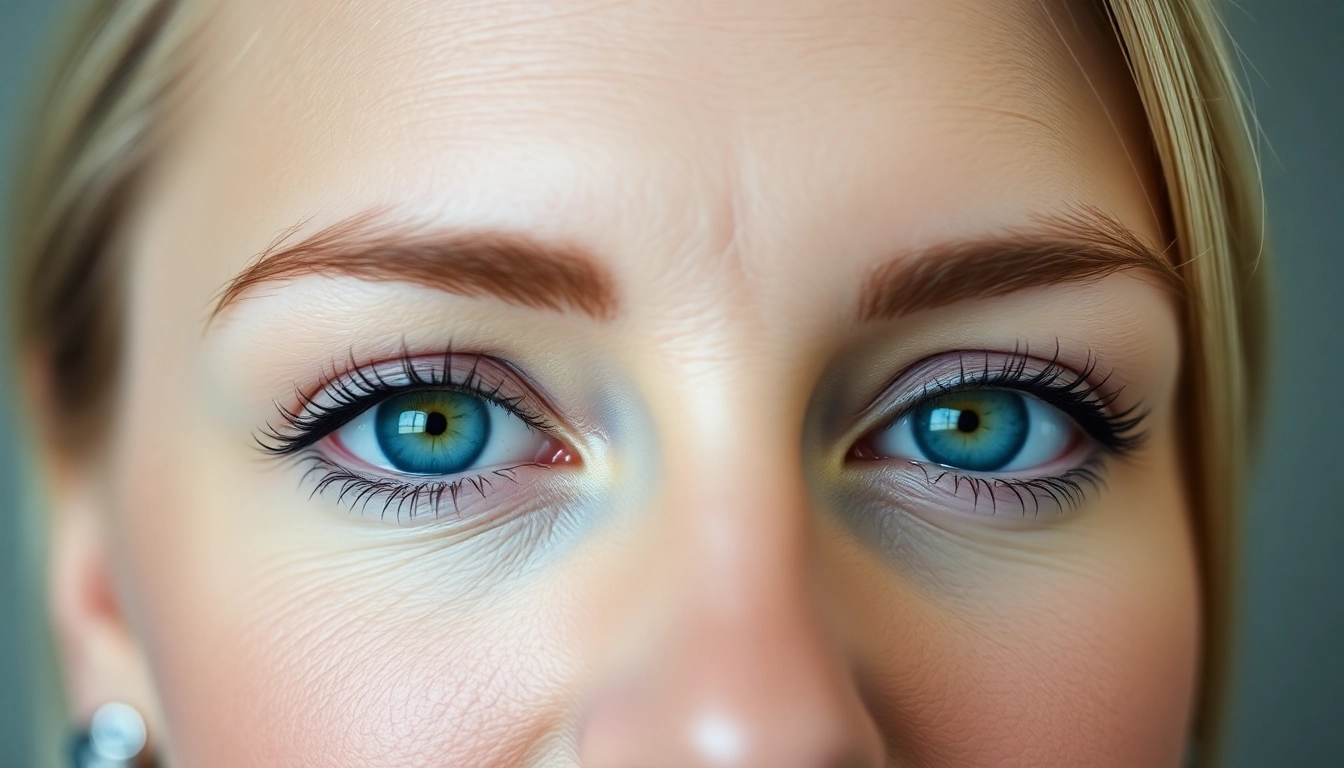 Patient with refreshed eyes after Oberlidstraffung Zürich, showcasing natural results and enhanced appearance.