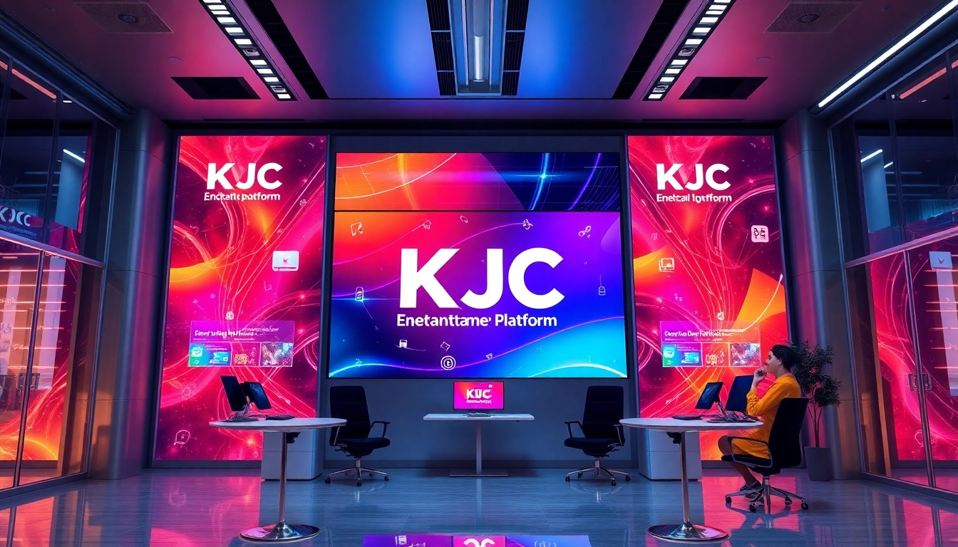Professional team analyzing digital strategies for Lien minh KJC's expanding entertainment