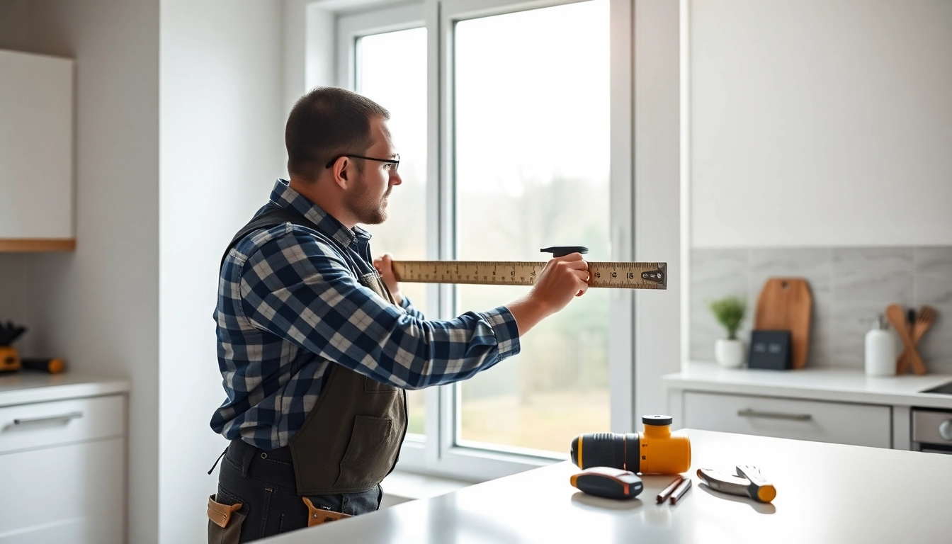 Installing windows with Window Installers Near Me: precise measurements and energy-efficient frames.